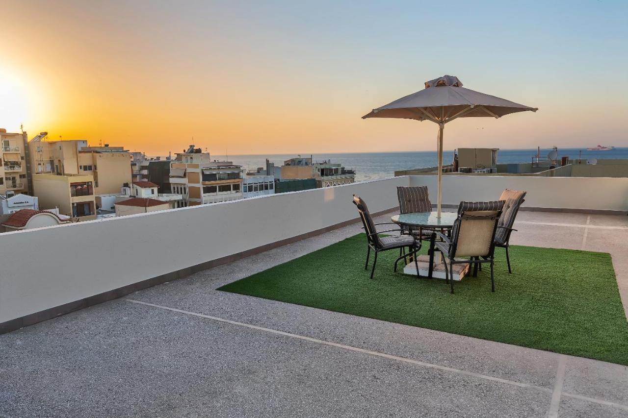 הרקליון Seaside & Central Terrace מראה חיצוני תמונה